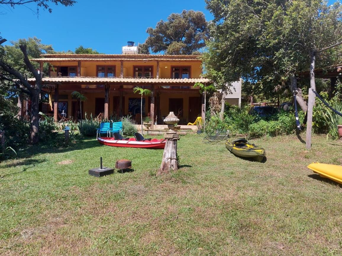 Casas E Apartamentos Da Praia, Lapinha Na Beira Do Lago Santana Do Riacho Exterior photo