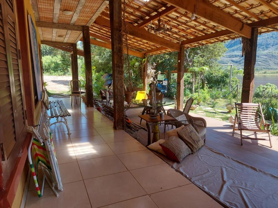 Casas E Apartamentos Da Praia, Lapinha Na Beira Do Lago Santana Do Riacho Exterior photo